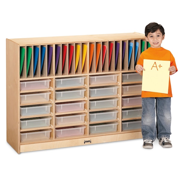Jonti-Craft Homework Station, with Clear Paper-Trays 78240JC - main
